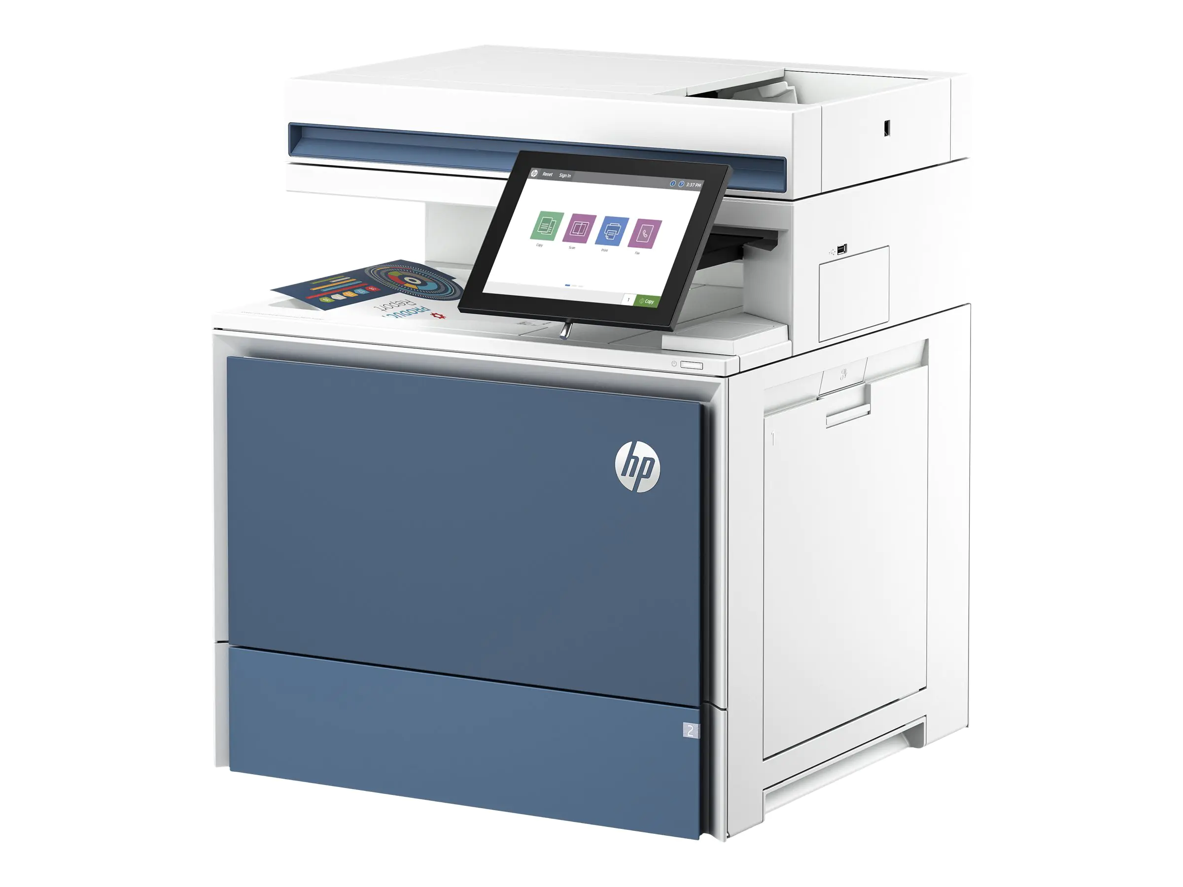 HP Color LaserJet Enterprise MFP 5800dn - Multifunktionsdrucker - Farbe - Laser - Legal (216 x 356 mm) (Original) - A4/Legal (Medien) - bis zu 43 Seiten/Min. (Kopieren) - bis zu 43 Seiten/Min. (Drucken) - 650 Blatt - Gigabit LAN, USB 3.0, USB 3.0-Host, US