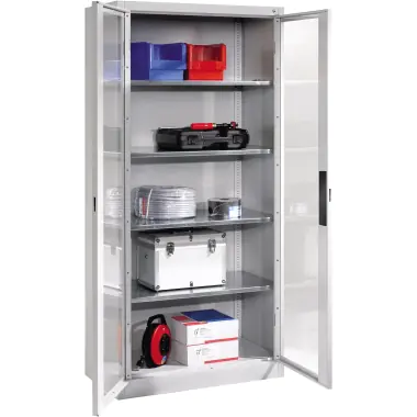C+P Werkzeugschrank 8921055S10058 Fenstertür 1950x930x500mm lgr/lgr C+P Werkzeugschrank 8921055S10058 Fenstertür 1950x930x500mm lgr/lgr