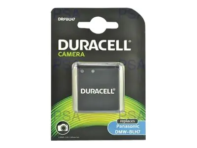 Duracell - Batterie - Li-Ion - 700 mAh - für Panasonic Lumix DMC-LX10, LX15, LX9; Lumix G DC-GF10, GF9W, GX800, GX850, GX880, DMC-GM1SK