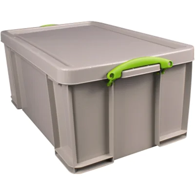 Really Useful Box Aufbewahrungsbox Recycling 71 x 31 x 44 cm (B x H x T) DIN A4 64l Polypropylen, 100 % recycelt taubengrau Really Useful Box Aufbewahrungsbox Recycling 71 x 31 x 44 cm (B x H x T) DIN A4 64l Polypropylen, 100 % recycelt taubengrau