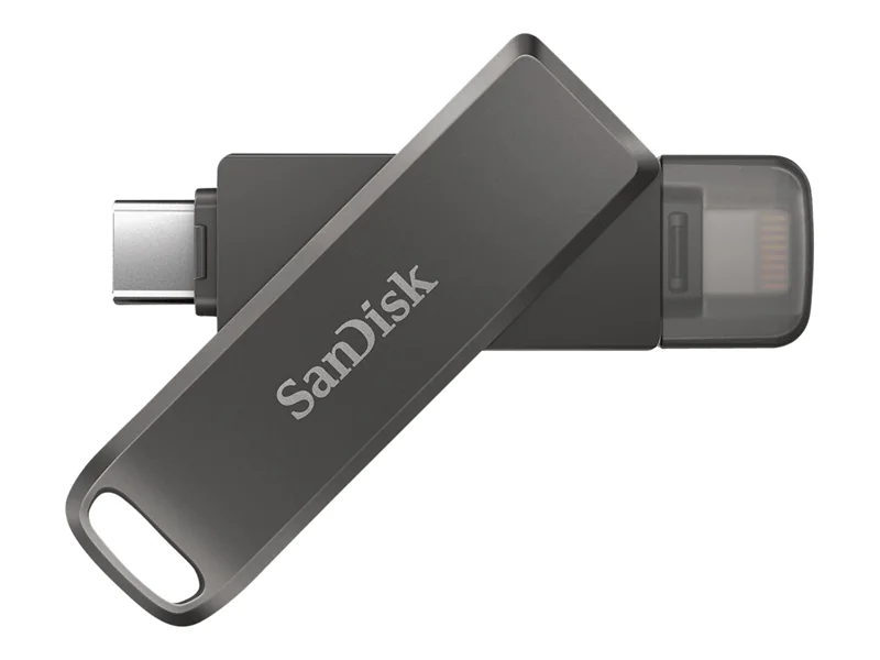 SanDisk iXpand Luxe - USB-Flash-Laufwerk - 128 GB - USB-C / Lightning SanDisk iXpand Luxe - USB-Flash-Laufwerk - 128 GB - USB-C / Lightning