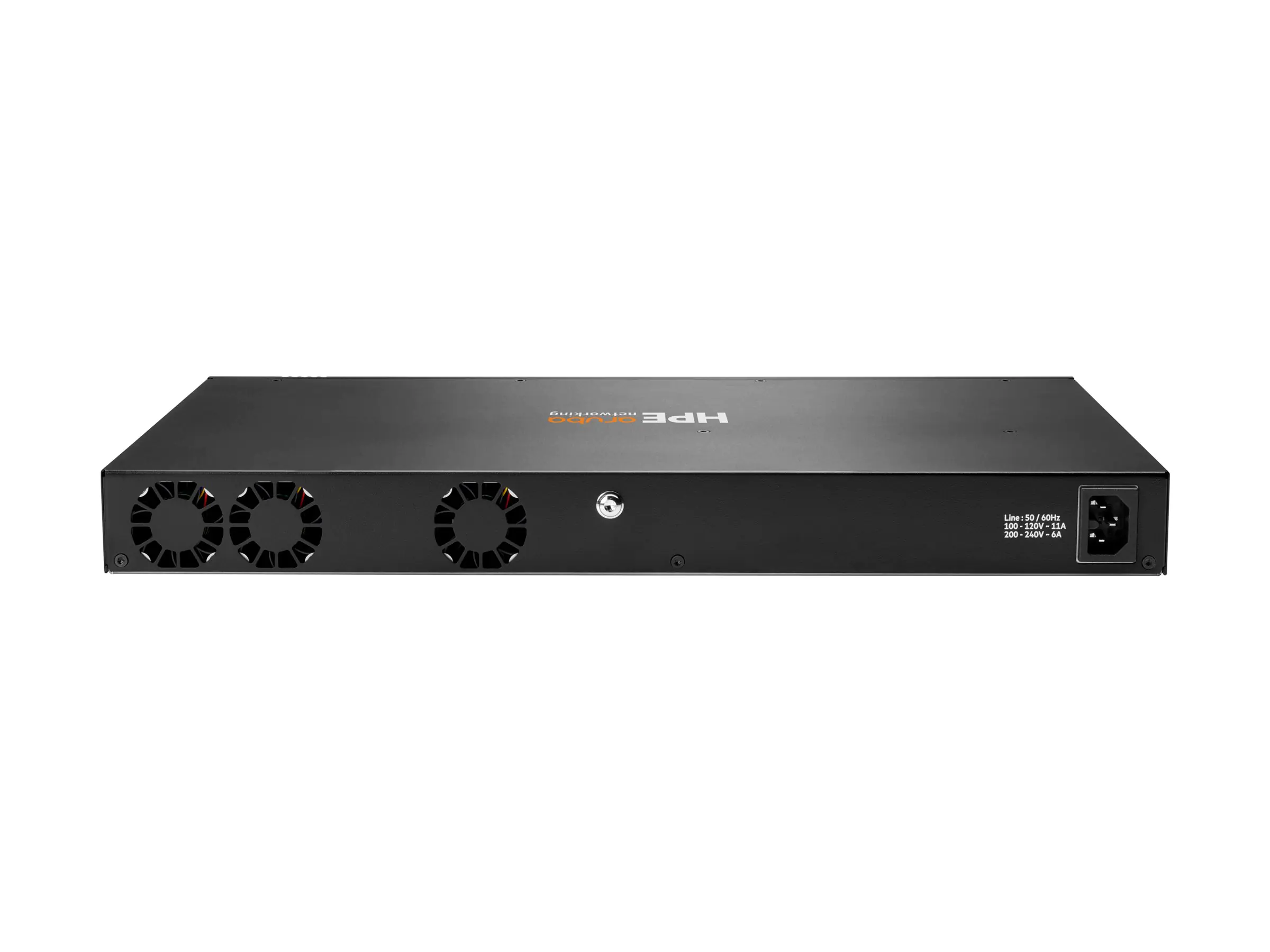 HPE Aruba 6300F - Switch - L3 - managed - 48 x 10/100/1000 + 4 x 1 Gigabit / 10 Gigabit / 25 Gigabit / 50 Gigabit SFP56 (Uplink / Stacking) - Front und Seite zu Hinterseite - an Rack montierbar