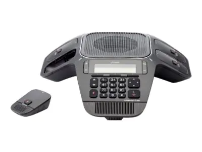 Auerswald COMfortel C-400 - VoIP-Konferenztelefon - DECT 6.0 - SIP, SRTP - 3 Leitungen - Schwarz