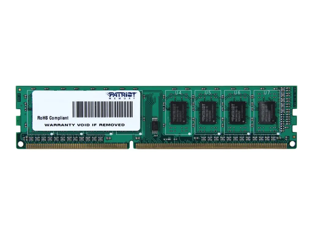 Patriot Signature Line - DDR3 - Modul - 4 GB - DIMM 240-PIN - 1333 MHz / PC3-10600 - CL9 - 1.5 V - ungepuffert - non-ECC