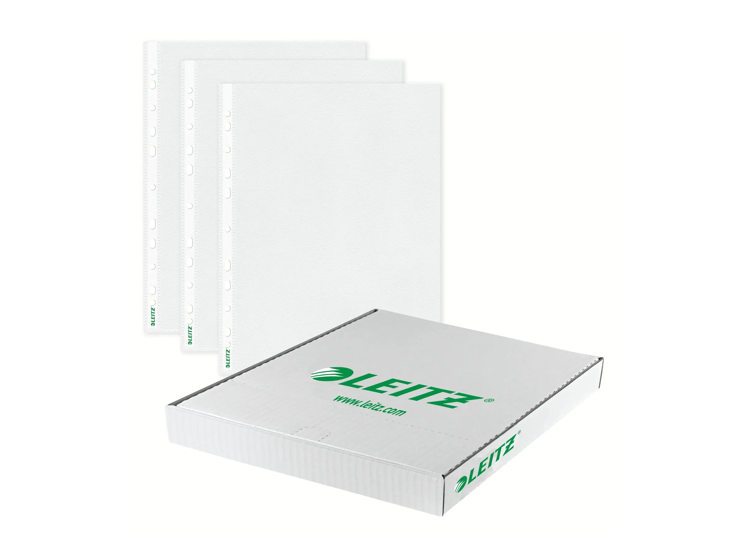 Leitz Prospekthülle Premium DIN A4 0,13mm oben offen Polypropylen farblos 100 St./Pack.