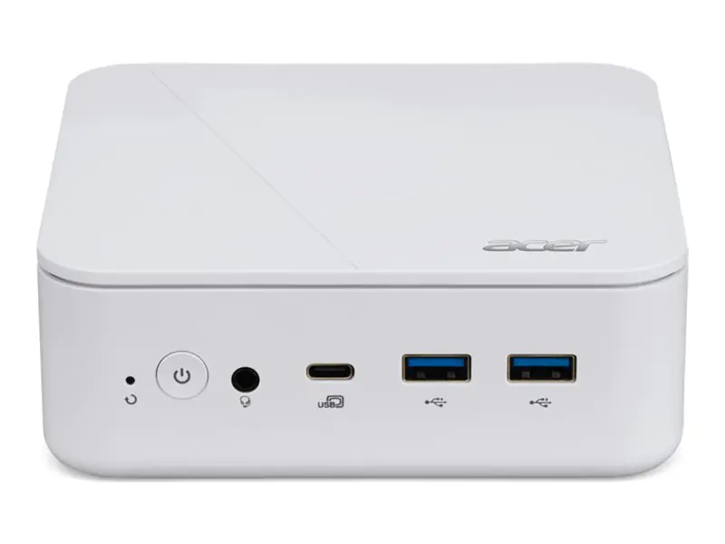 Acer Revo Box RB102-BARR - Barebone - Mini-PC - 1 x Ryzen 5 7430U / 2.3 GHz - RAM 16 GB - SSD 512