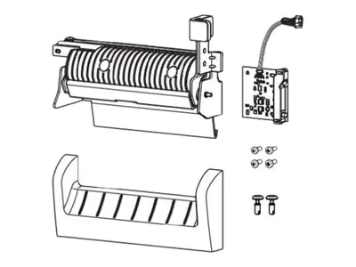 Zebra Drucker: Etikettenspende-Option - für P1123335-042