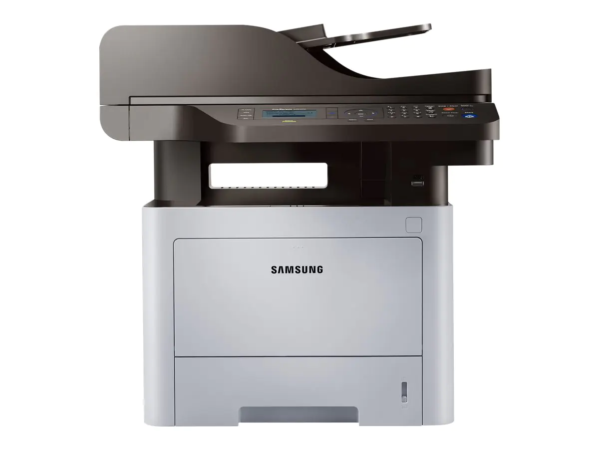 Samsung ProXpress SL-M3870FW - Multifunktionsdrucker - s/w - Laser - Legal (216 x 356 mm)/A4 (210 x 297 mm) (Original) - A4/Legal (Medien) - bis zu 38 Seiten/Min. (Kopieren) - bis zu 38 Seiten/Min. (Drucken) - 300 Blatt - 33.6 Kbps - USB 2.0, LAN, Wi-Fi(n