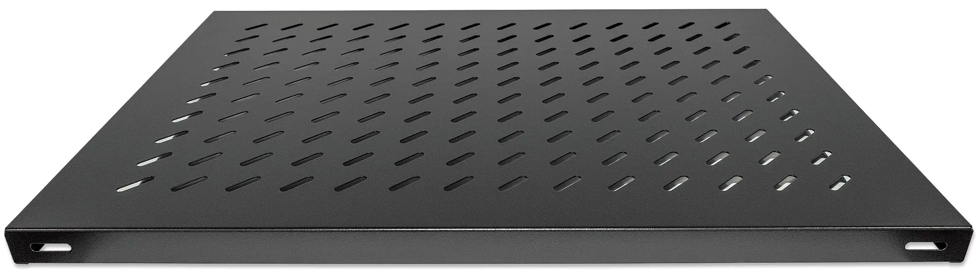 IC Intracom Intellinet Fachboden zur Festmontage, 1 HE, 800 mm Tiefe, besonders hohe Traglast, schwarz - Rack - Regal - Schwarz, RAL 9005 - 1U - 48.3 cm (19") 712583