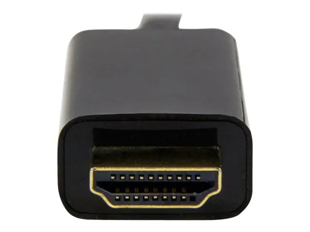 StarTech Mini DisplayPort auf HDMI Adapterkabel - Mini DP zu HDMI Adapter Kabel - 3m - Ultra HD 4K 30Hz - Schwarz - Videokabel - Mini DisplayPort (M) bis HDMI (M) - 3 m - Schwarz - 4K Unterstützung