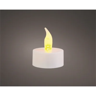 LUMINEO LED Teelicht 3,8 x 4,6 cm (Ø x H) 72h Plastik weiß 6 St./Pack. LUMINEO LED Teelicht 3,8 x 4,6 cm (Ø x H) 72h Plastik weiß 6 St./Pack.