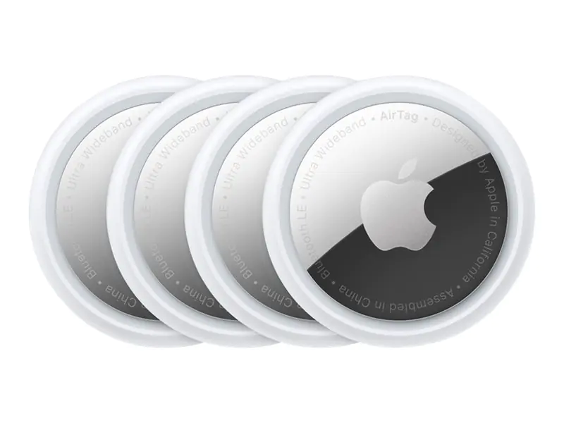 Apple AirTag - Anti-Verlust Bluetooth-Tag für Handy, Tablet (Packung mit 4) - für iPhone/iPad/iPod Apple AirTag - Anti-Verlust Bluetooth-Tag für Handy, Tablet (Packung mit 4) - für iPhone/iPad/iPod