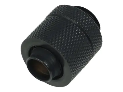 Alphacool - Flüssigkeitskühlsystem-Anschlussadapter - Deep Black