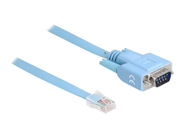 Delock Serieller Adapter - DB-9 (M) zu RJ-45 (M)