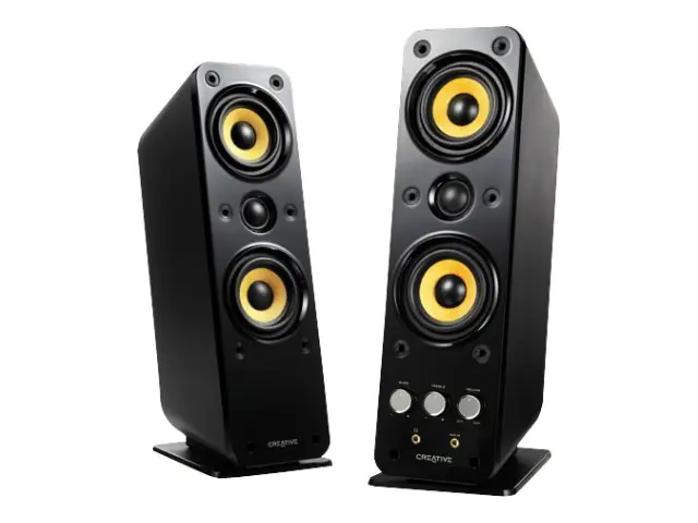 Creative GigaWorks T40 Series II - Lautsprecher - für PC - 32 Watt (Gesamt) - zweiweg - Glanzschwarz