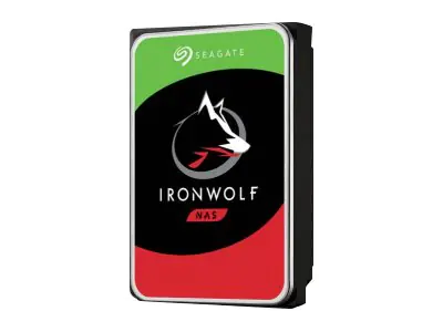 Seagate IronWolf ST6000VN001 - Festplatte - 6 TB - intern - 3.5" (8.9 cm) - SATA 6Gb/s - 5400 rpm - Puffer: 256 MB