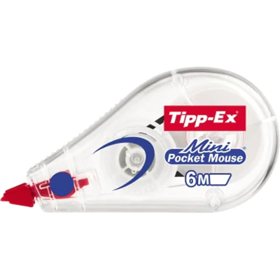 Tipp-Ex Korrekturroller Mini Pocket Mouse 932564 5mmx6m weiß Tipp-Ex Korrekturroller Mini Pocket Mouse 932564 5mmx6m weiß