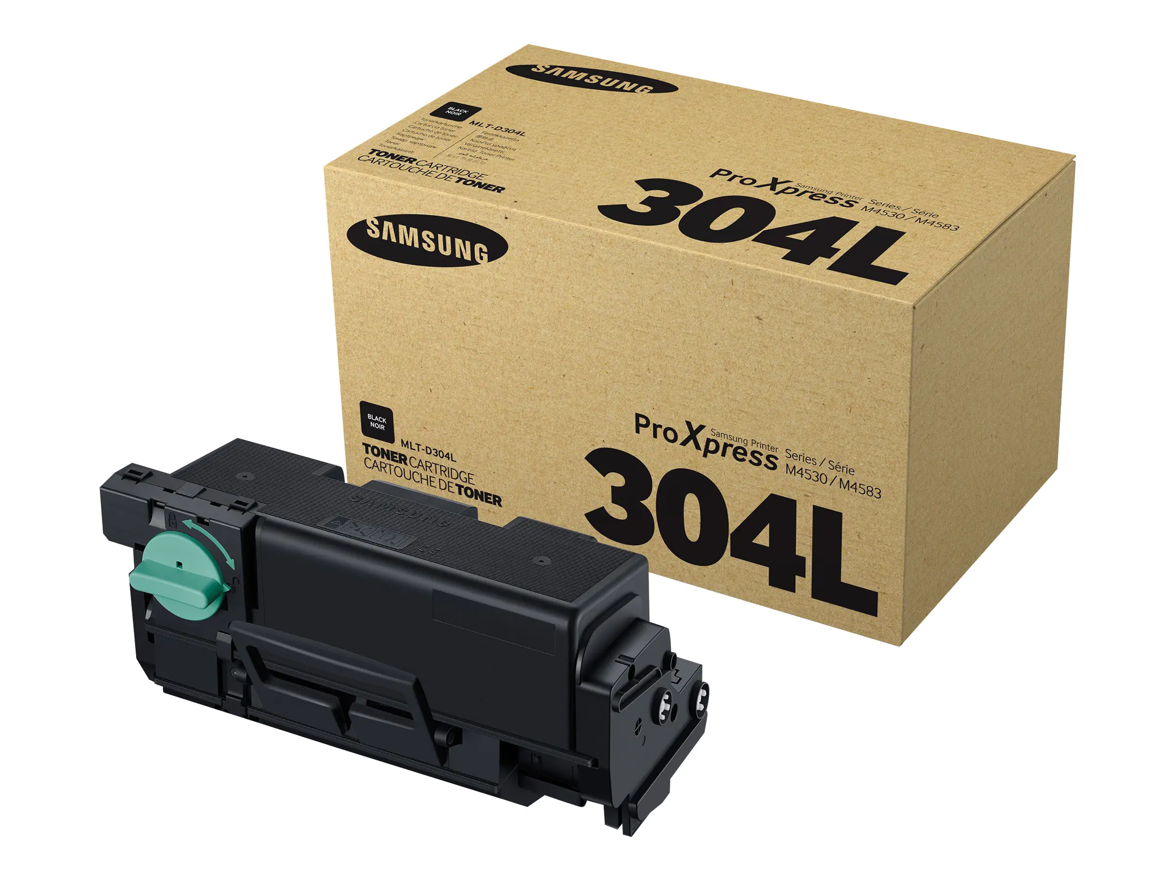 Samsung MLT-D304L - Hohe Ergiebigkeit - Schwarz - Original - Tonerpatrone (SV037A) - für ProXpress SL-M4530ND, SL-M4530NX, SL-M4580FX, SL-M4583FX Samsung MLT-D304L - Hohe Ergiebigkeit - Schwarz - Original - Tonerpatrone (SV037A) - für ProXpress SL-M4530ND, SL-M4530NX, SL-M4580FX, SL-M4583FX