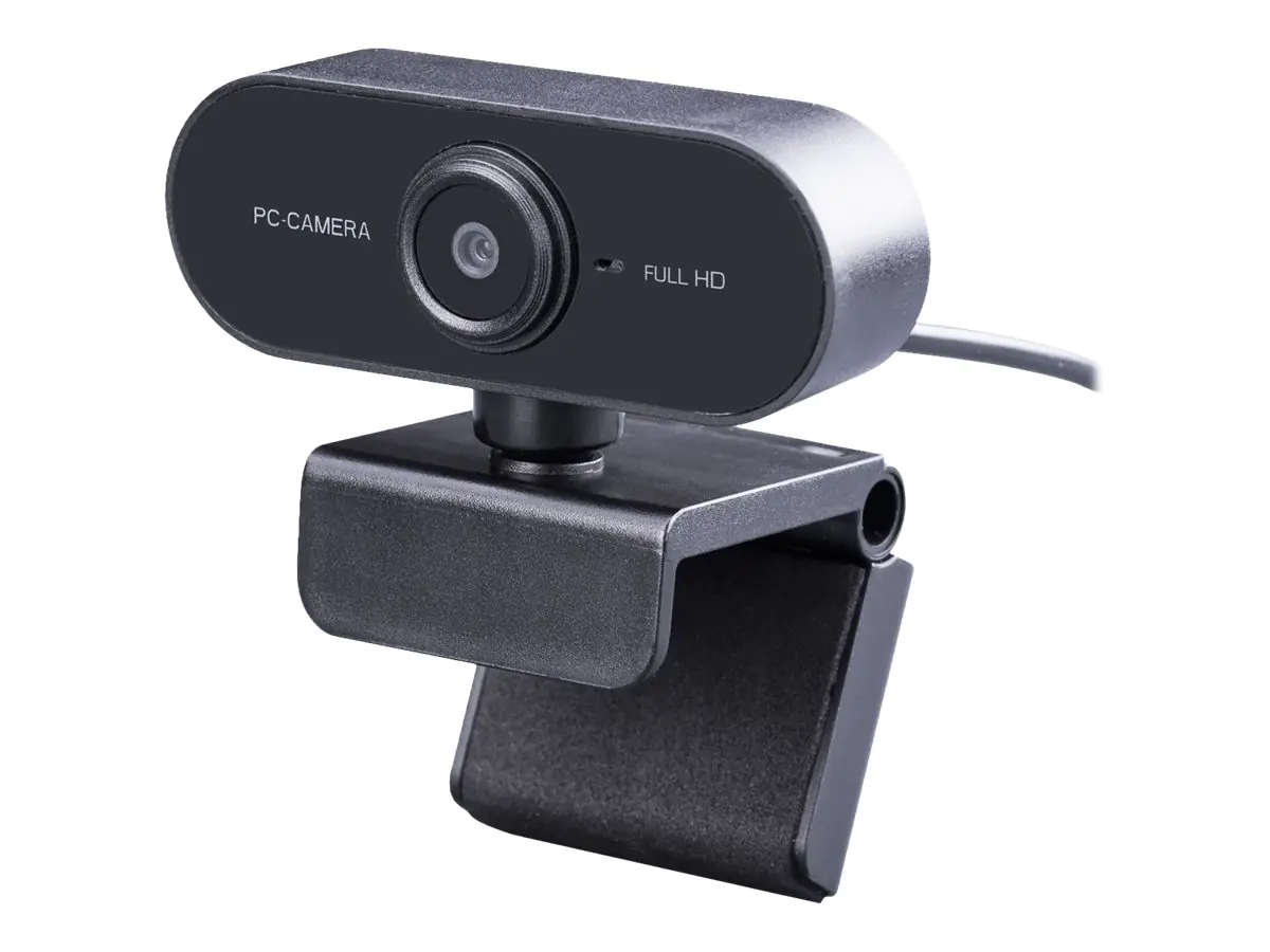 Midland W199 - Webcam - Farbe - 1920 x 1080 - 1080p - Audio - USB 2.0 - YUV2