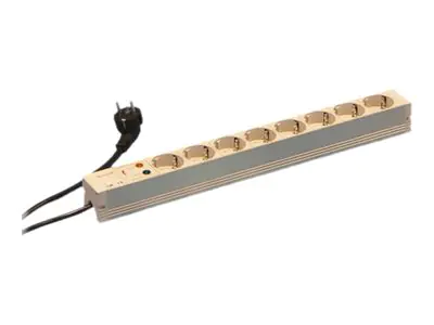 SCHROFF Steckdosenleiste (Rack - einbaufähig) - Wechselstrom 230 V - 3600 Watt -