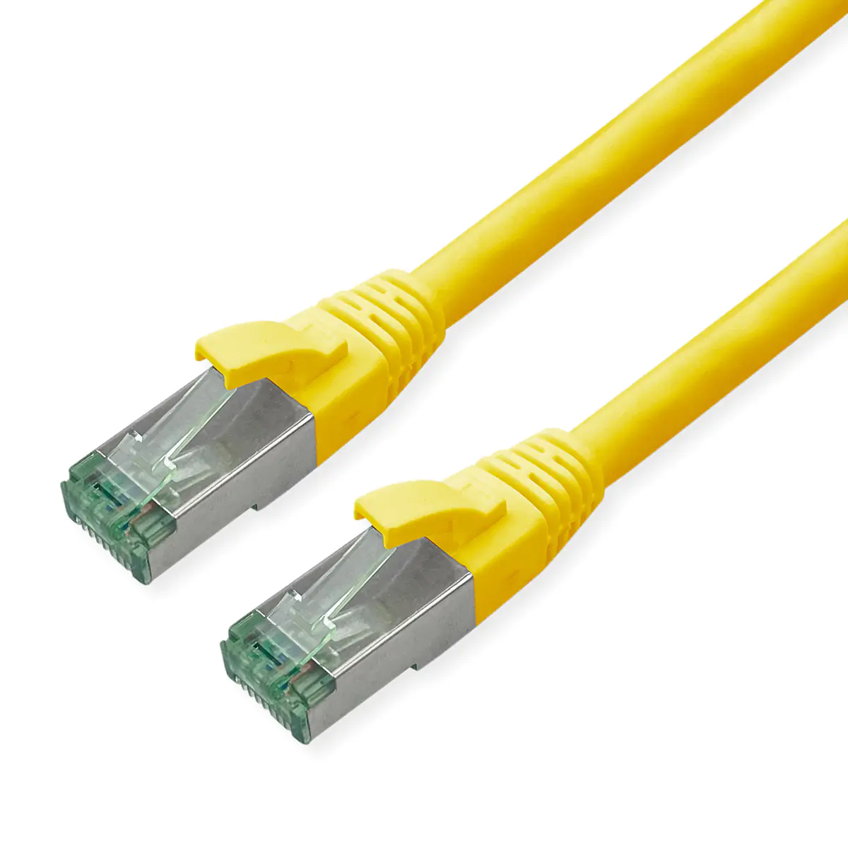 ROLINE RM S/FTP Patchkabel Kat6A/Kl.EA TPE gelb 3m - FTP - PIMF