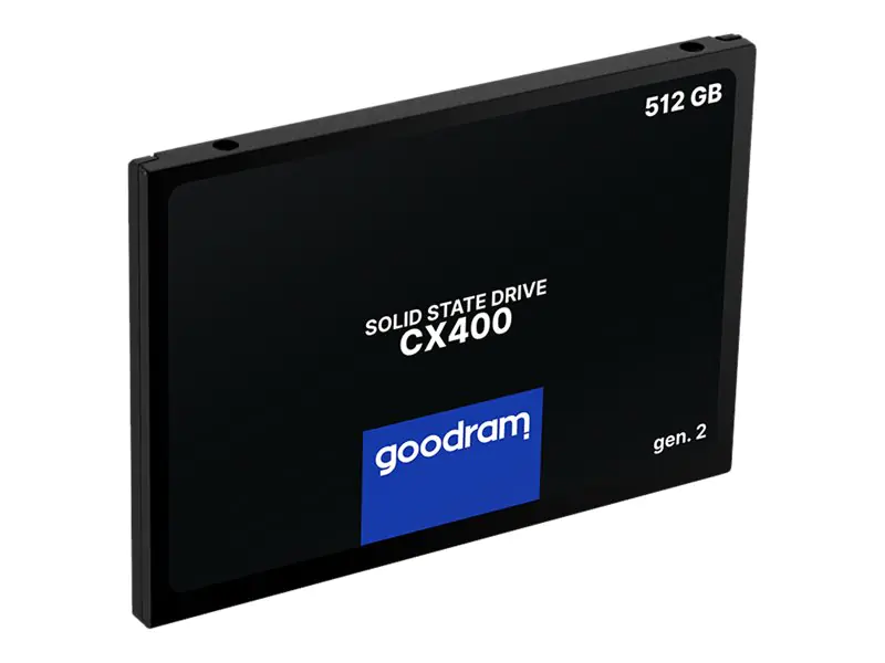 GoodRam CX400 - Gen 2 - SSD - 512 GB - intern - 2.5" (6.4 cm) SSDPR-CX400-512-G2