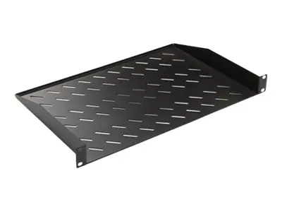 Ekivalan Systems BEACCFS1U2P300BL, Einschub, Schwarz, 1U, 48,3 cm (19"), 300 mm, 486 mm