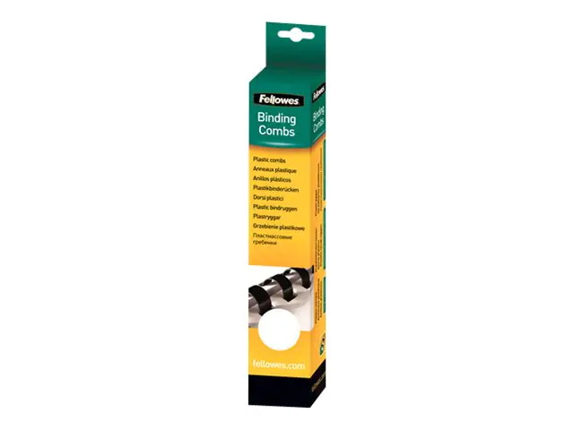 Fellowes Plastikbinderücken 5330803 A4 10mm weiß 25St. Fellowes Plastikbinderücken 5330803 A4 10mm weiß 25St.