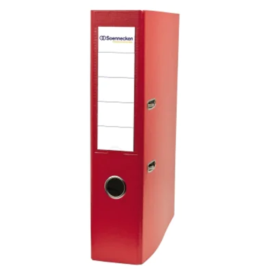 Soennecken Ordner 3364 DIN A4 70mm PP rot Soennecken Ordner 3364 DIN A4 70mm PP rot