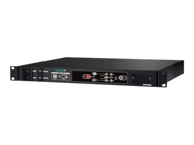 Online USV ATS16A-RACK - Automatisches Netzumschaltgerät (Rack - einbaufähig) - 16A - Wechselstrom 220/230/240 V - RS-232, USB - Ausgangsanschlüsse: 9 - 1U