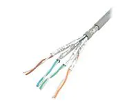 Roline - Bulkkabel - 300 m - SFTP, PiMF - CAT 6a - robust - Grau