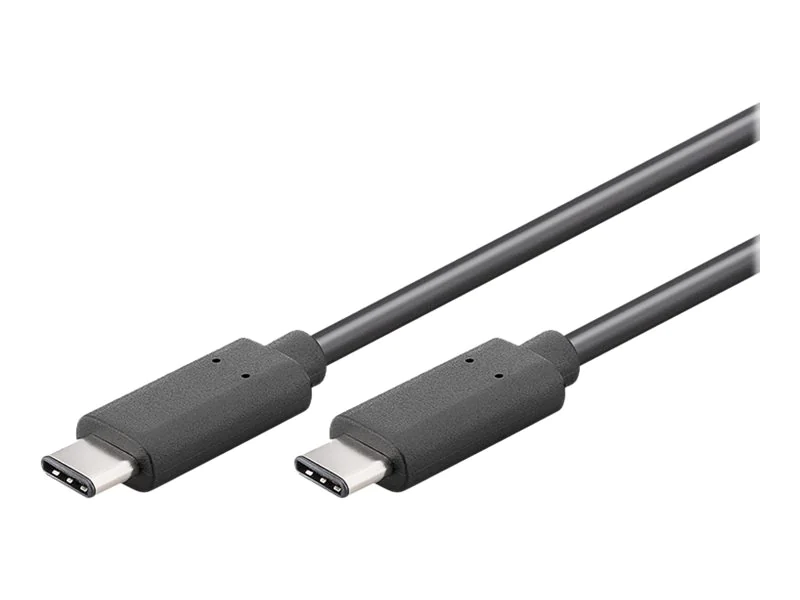 Goobay 67976, 1 m, USB C, USB C, USB 2.0, Stecker/Stecker, Grau