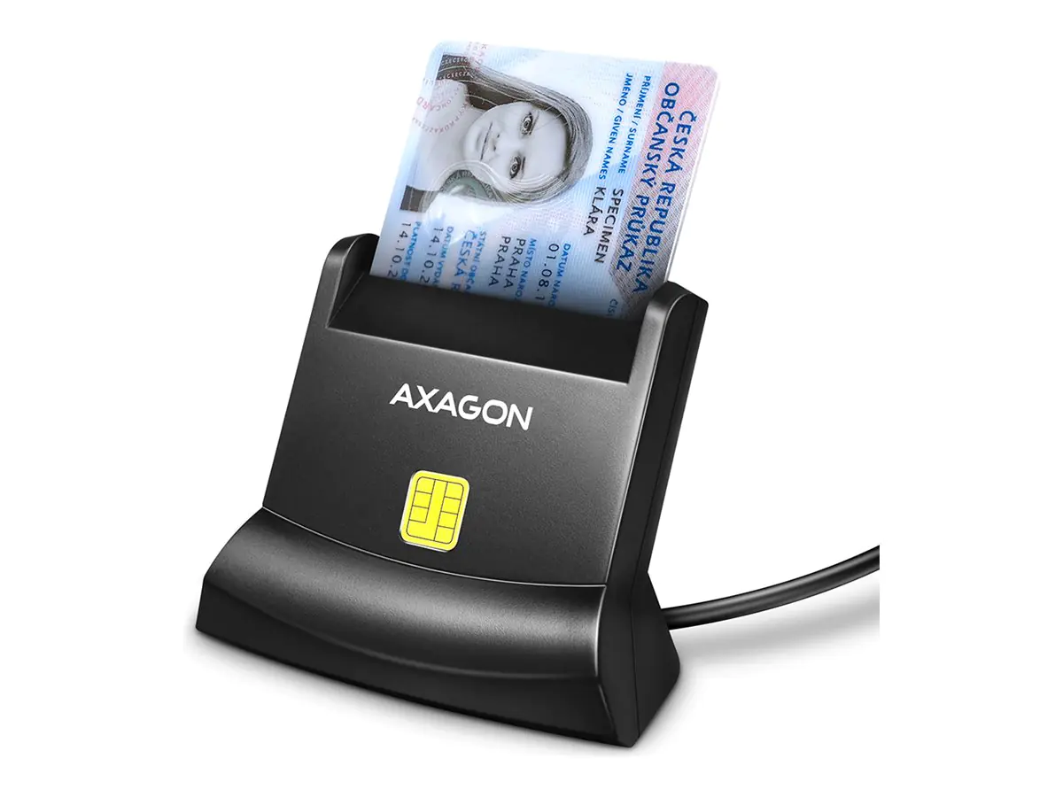 AXAGON CRE-SM4N - SmartCard-Leser - USB 2.0