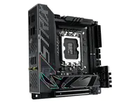 ASUS ROG STRIX Z790-I GAMING WIFI - Motherboard - Mini-ITX - LGA1700-Sockel - Z790 Chipsatz - USB 3.2 Gen 1, USB 3.2 Gen 2, USB4, USB-C 3.2 Gen2, USB-C 3.2 Gen 2x2 - 2.5 Gigabit LAN, Wi-Fi 6, Bluetooth - Onboard-Grafik (CPU erforderlich)
