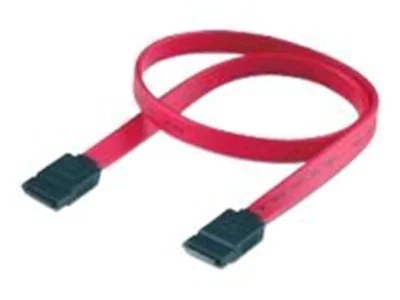 Equip - SATA-Kabel - Serial ATA 150/300 - SATA (W) zu SATA (W) eingerastet - 50 cm - geformt - Rot