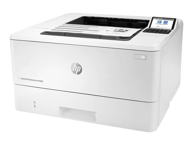 HP LaserJet Enterprise M406dn - Drucker - s/w - Duplex - Laser - A4/Legal - 1200 x 1200 dpi - bis zu 40 Seiten/Min. - Kapazität: 350 Blätter - USB 2.0, Gigabit LAN, USB 2.0-Host HP LaserJet Enterprise M406dn - Drucker - s/w - Duplex - Laser - A4/Legal - 1200 x 1200 dpi - bis zu 40 Seiten/Min. - Kapazität: 350 Blätter - USB 2.0, Gigabit LAN, USB 2.0-Host