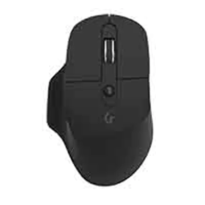 KeySonic Mouse with scroll wheel BT & RF USB dongle AA battery grip surface black - Maus KeySonic Mouse with scroll wheel BT & RF USB dongle AA battery grip surface black - Maus