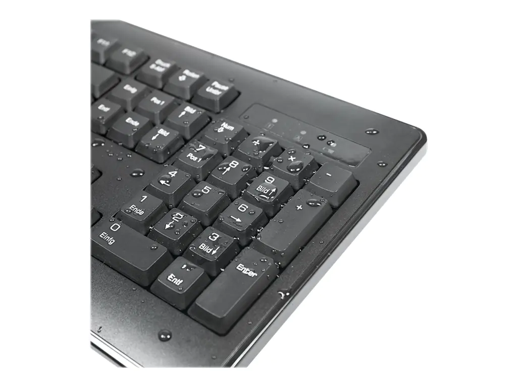 LogiLink Funk - Tastatur-und-Maus-Set - kabellos - 2.4 GHz