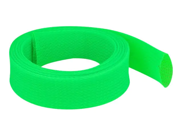 Delock - Geflechtschlauch - dehnbar - 2 m - grün