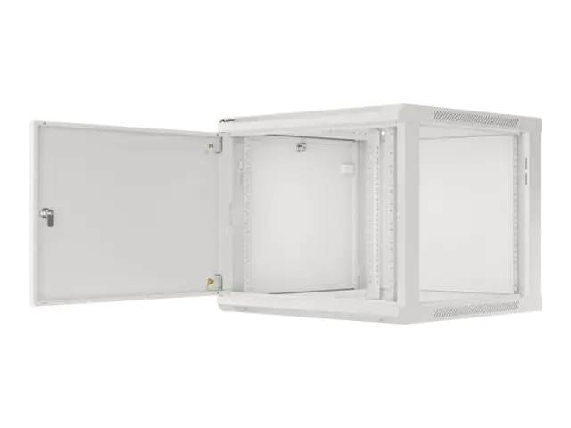 Lanberg WF01 64/66 V2 Series WF01-6609-00S - Gehäuse - geeignet für Wandmontage - Grau, RAL 7035 - 9U - 48.3 cm (19")