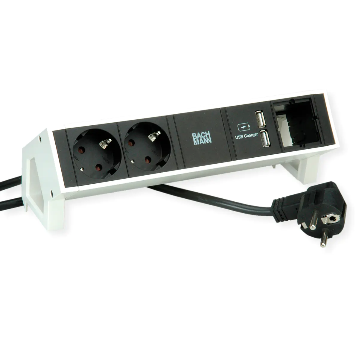 Bachmann DESK2 2xCEE7/7 1xHDMI 1x CAT6 USBCharger 2xTyp A 5.2V/2.15A