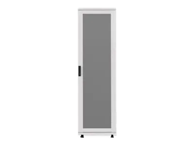 Intellinet Network Cabinet, Free Standing (Basic), 36U, Usable Depth 123 to 773mm/Width 503mm, Grey, Flatpack, Max 600kg, Server Rack, IP20 rated, 19", Steel, Single-Point Door Lock, One Lock Per Side Panel, Three Year Warranty - Basic - Schrank Netzwerks