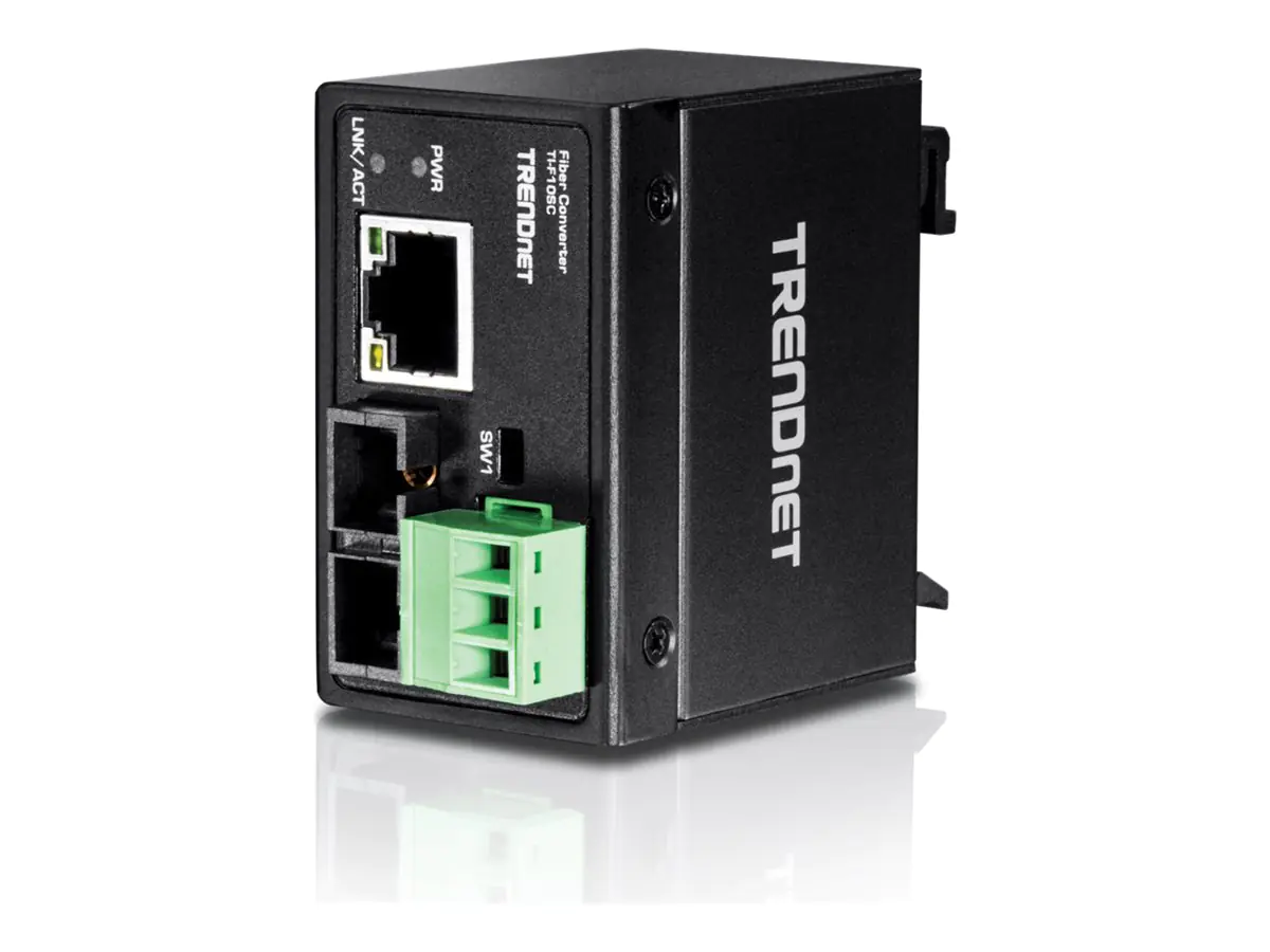 TRENDnet TI-F10SC - Medienkonverter - 100Mb LAN