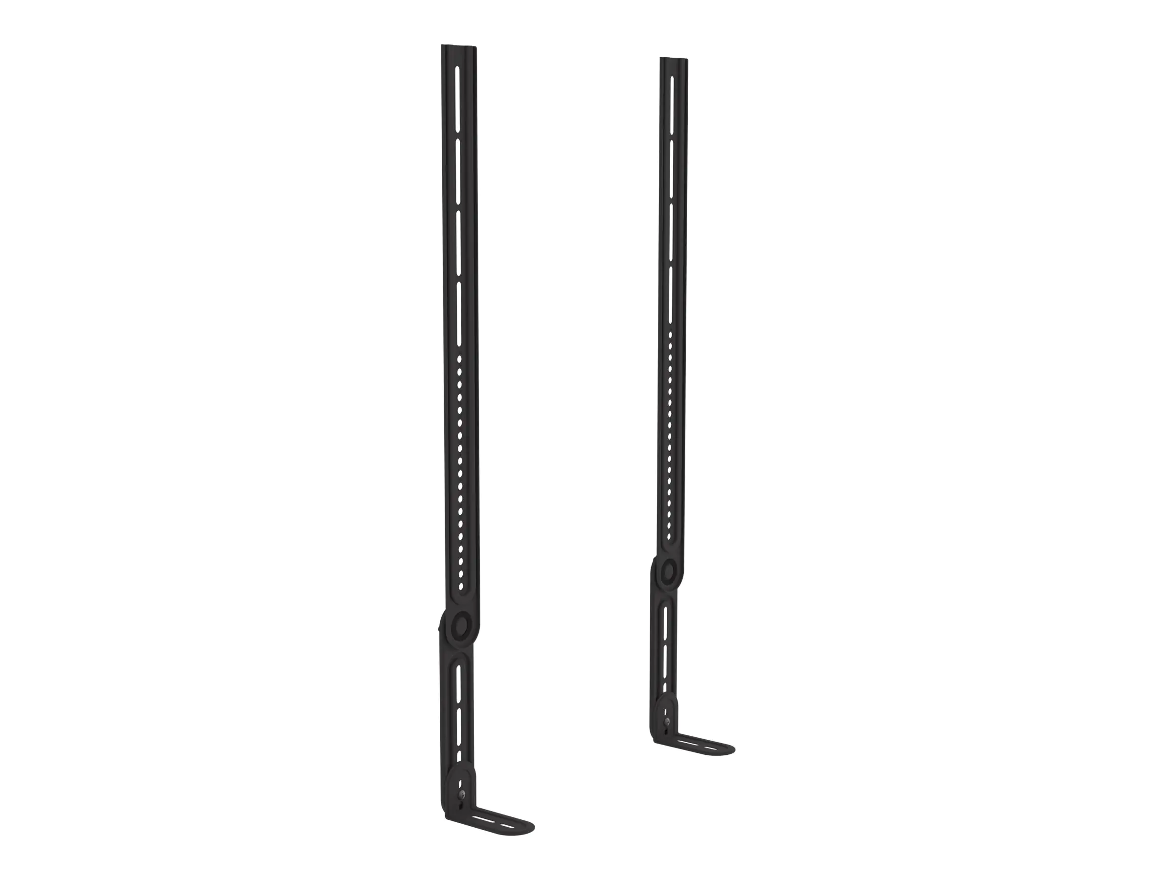Peerless AV - Befestigungskit (Soundbar-Halterung) - universal - Schwarz - Bildschirmgröße: 140 - 215 cm single displays / 140 - 191 cm dual displays (55" to 85" single displays / 55" to 75" dual displays) ACC-SB2