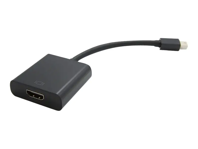 VALUE - Videoadapter - DisplayPort männlich zu HDMI weiblich - 15 cm - Schwarz - passiv