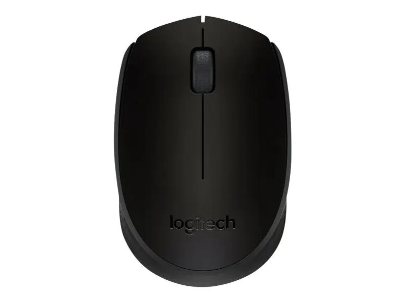 Logitech M171 - Maus - rechts- und linkshändig - kabellos - 2.4 GHz - kabelloser Empfänger (USB) 910-004424