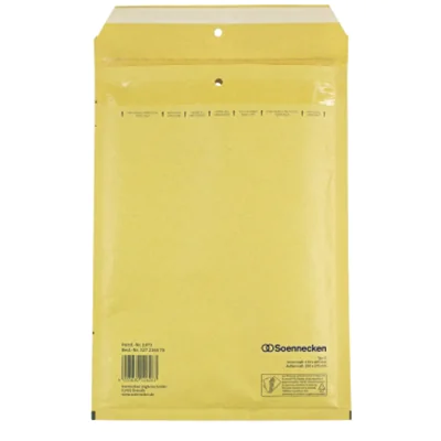 Soennecken Luftpolstertasche 1973 D/1 170x265mm hk br 100 St./Pack. Soennecken Luftpolstertasche 1973 D/1 170x265mm hk br 100 St./Pack.