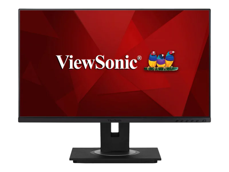 ViewSonic VG2448a-2 - LED-Monitor - 61 cm (24") (23.8" sichtbar) - 1920 x 1080 Full HD (1080p) @ 60 Hz - IPS - 250 cd/m² - 1000:1 - 5 ms - HDMI, VGA, DisplayPort - Lautsprecher