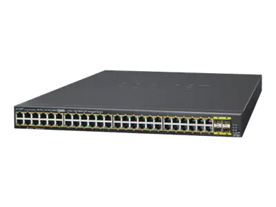 Planet GS-4210-48P4S - Switch - managed - 24 x 10/100/1000 (PoE+)