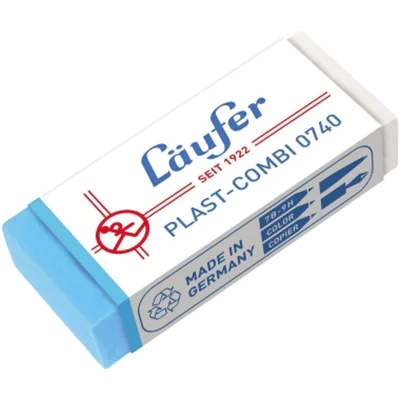 Läufer Radierer Plast-Combi 07400 46x20x9mm Läufer Radierer Plast-Combi 07400 46x20x9mm